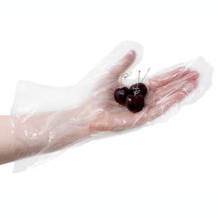 Kleen Chef Disposable Gloves, High Density Polyethylene, OneSize, 525 PK BL-KCFS-MS-HDPE-CLDG-03